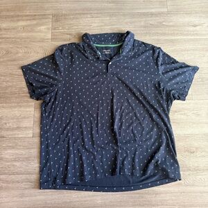 Untuckit polo golf shirt navy preppy size 3x men’s